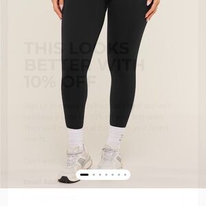 Gymshark Lift Seamless Leggings - Black